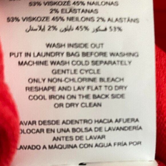 Michael Kors True Red SP 19 Fashion Basics Sleeveless Dress - Picture 9 of 10